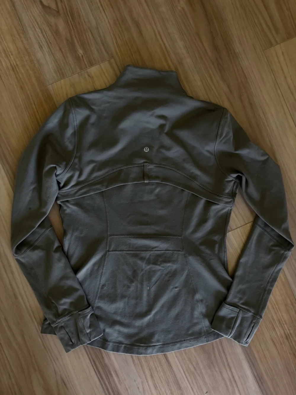 lululemon Define Jacket- Nomad Olive Green Jacket - Picture 5 of 5